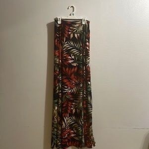Long Vacay Approved Printed Maxi Skirt